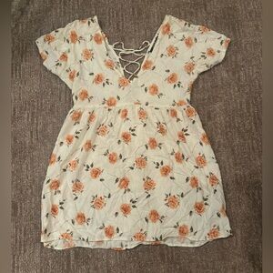 Motel Flower Print Dress